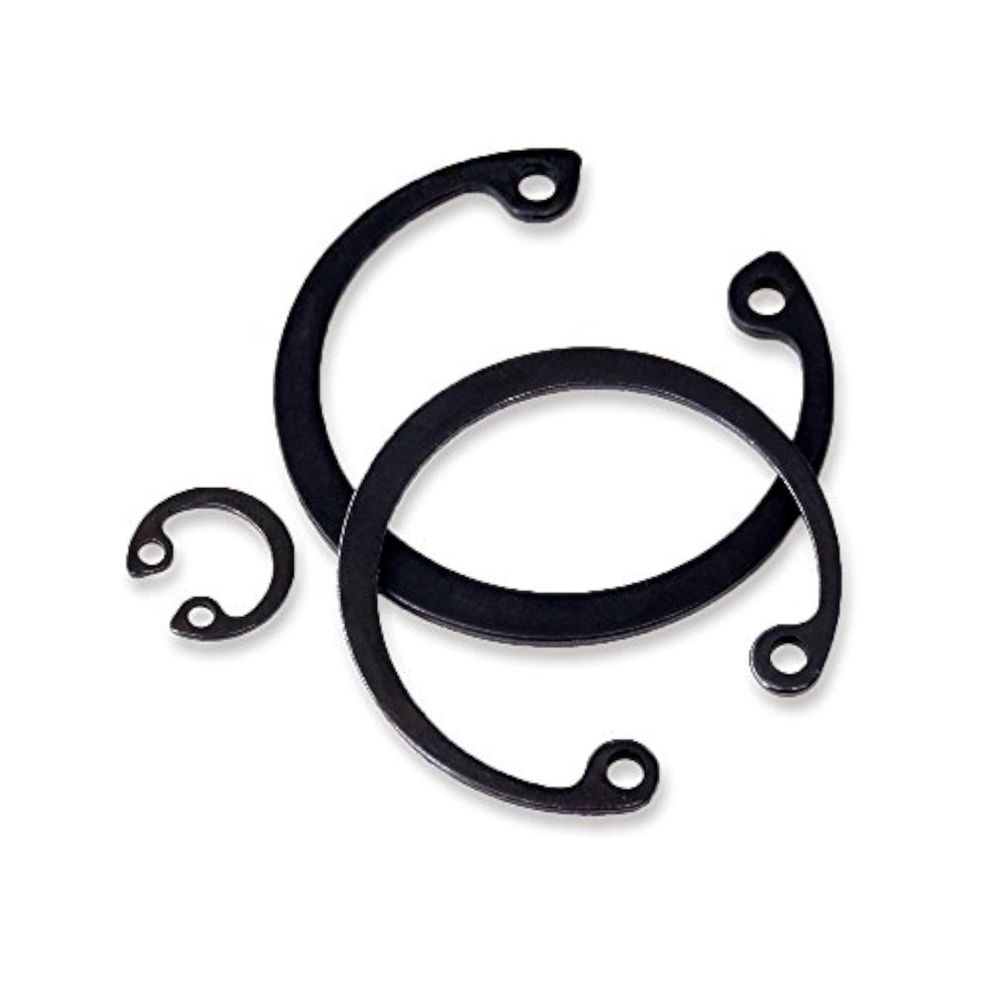 300-Pcs Alloy Steel Internal Circlip Snap Retaining Clip Ring Set